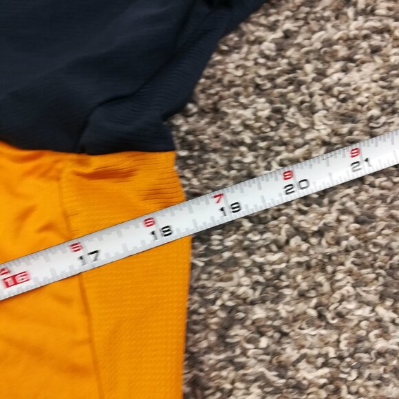 Rapha Pro Team Training Jersey S/S Cycling Shirt Orange Womens Medium Full Zip - Picture 6 of 8